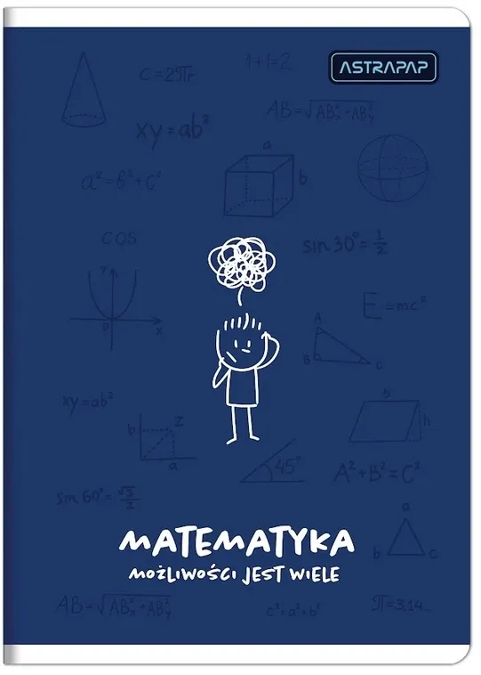 Zeszyt tematyczny A5/60k kratka - Matematyka  5901137232027