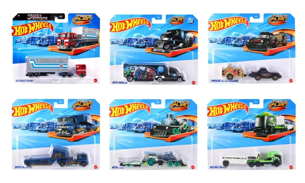 Hot Wheels Truck Fleet  194735255283