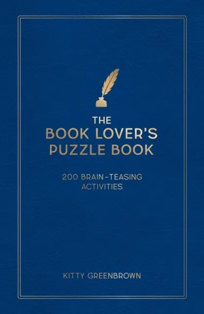 The Book Lover's Puzzle Book  9781837999958