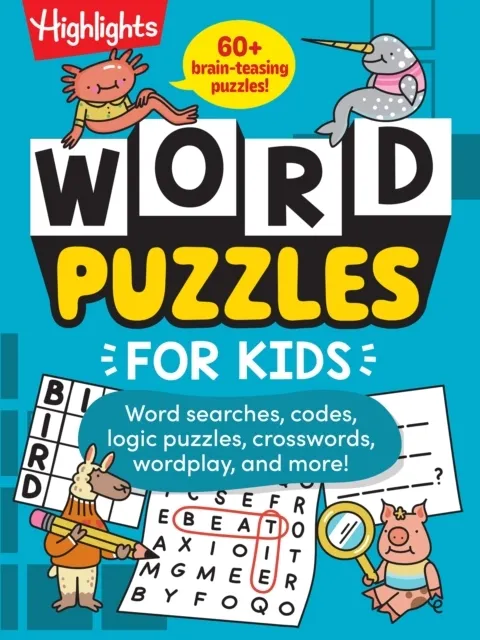 Word Puzzles for Kids  9781639625178