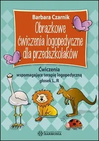 Obrazkowe ćwiczenia logopedyczne dla przedszkolaków  9788371346514