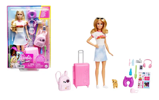 Barbie Lalka podróżniczka 194735098125