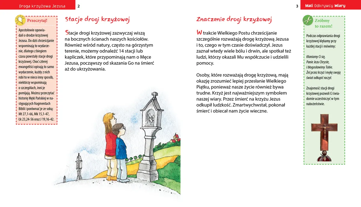 Droga krzyżowa Jezusa. (seria: Mali Odkrywcy Wiary) 9788383534466
