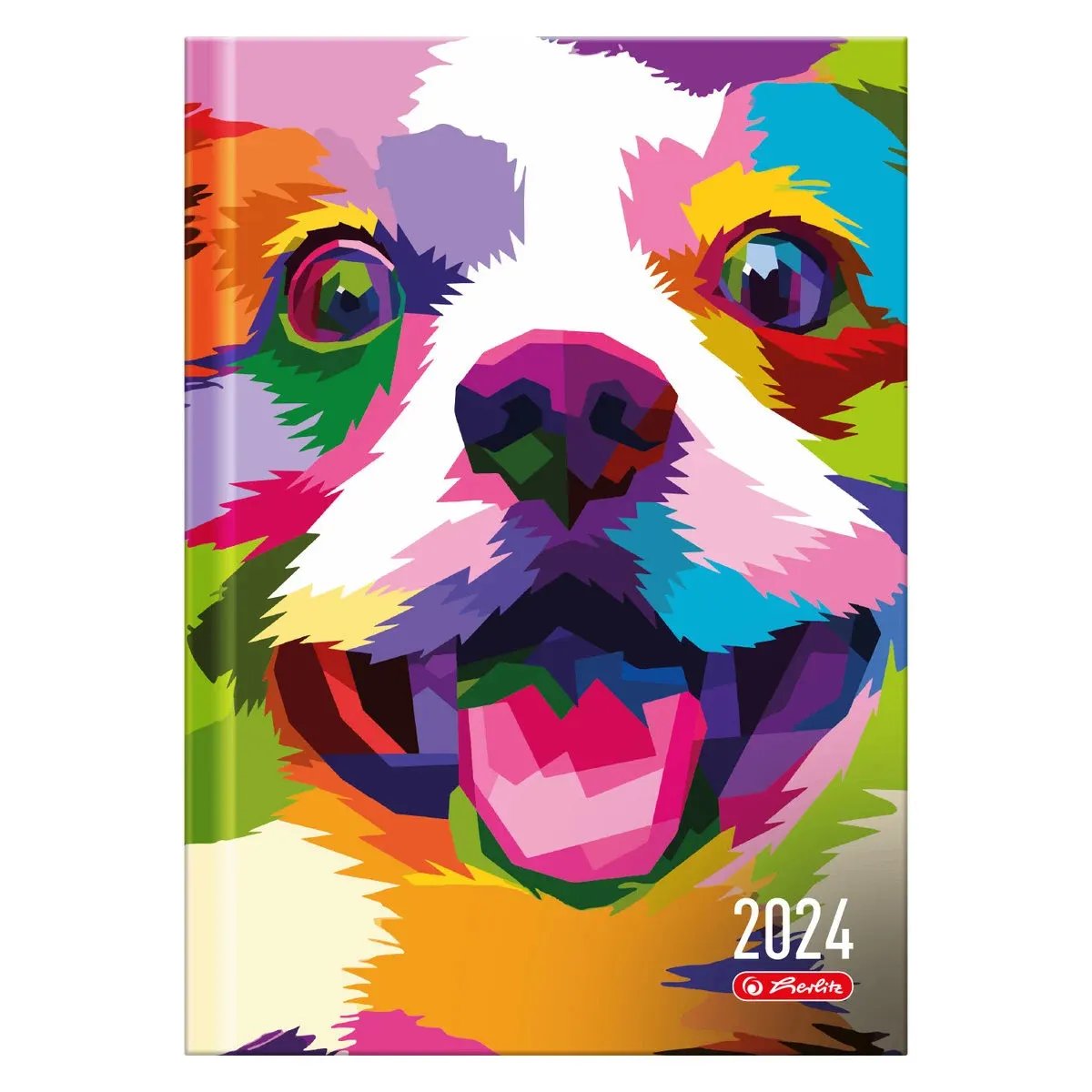 Kalendarz 2024 A5 dzienny Art pies HERLITZ  5901389588521