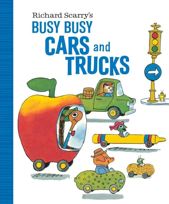 Richard Scarry's Busy Busy Cars and Trucks (Board book)  