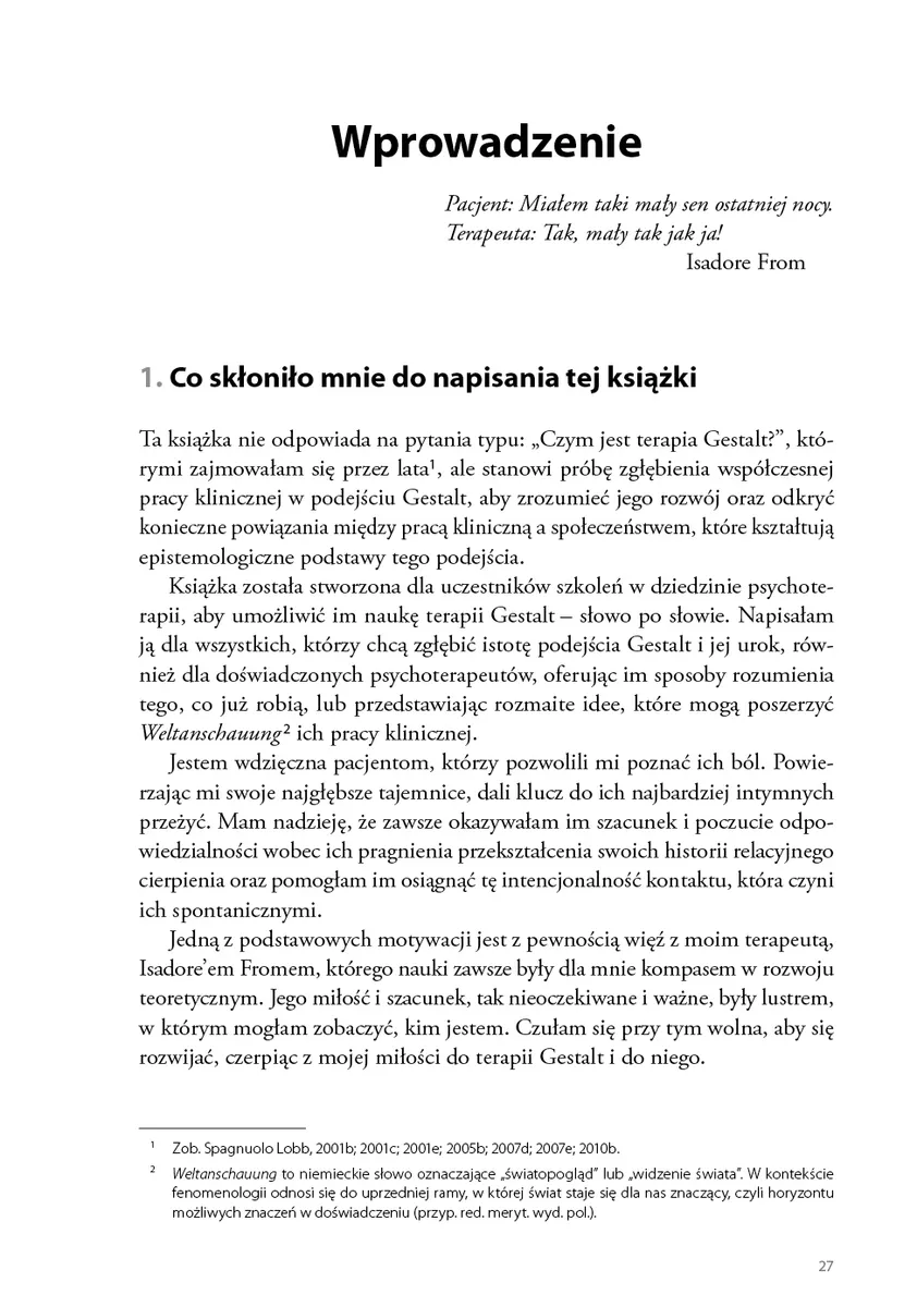 Teraz-dla-potem w psychoterapii. Psychoterapia Gestalt w ponowoczesnym społeczeństwie 9788383098678