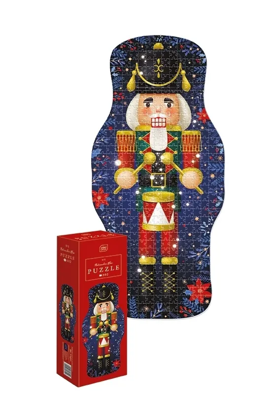 Puzzle 502: Shape Christmas 1 - Nutcracker Blue 5902277396112