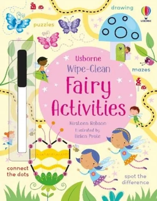 Wipe-Clean Fairy Activities  9781474989022