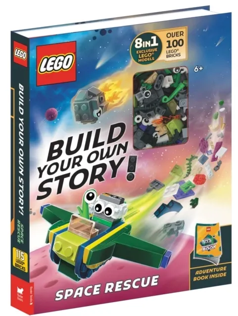 LEGO® Books: Build Your Own Story: Space Rescue (with over 100 LEGO bricks and exclusive models to build) 9781837250165