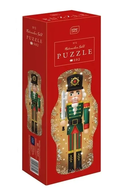 Puzzle 502: Shape Christmas 2 - Nutcracker Gold  5902277396129