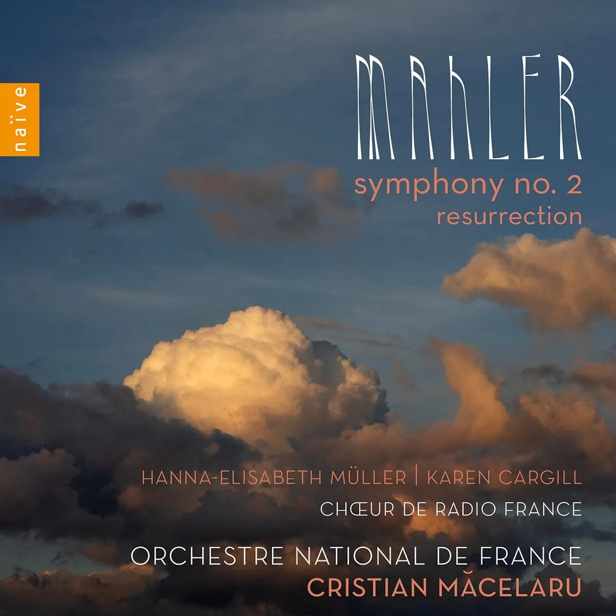 Mahler: Symphony No. 2 "Resurrection" (2 CD)  3700187690939