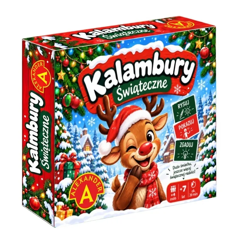 Gra Rodzinne Kalambury Świąteczne  5906018033168