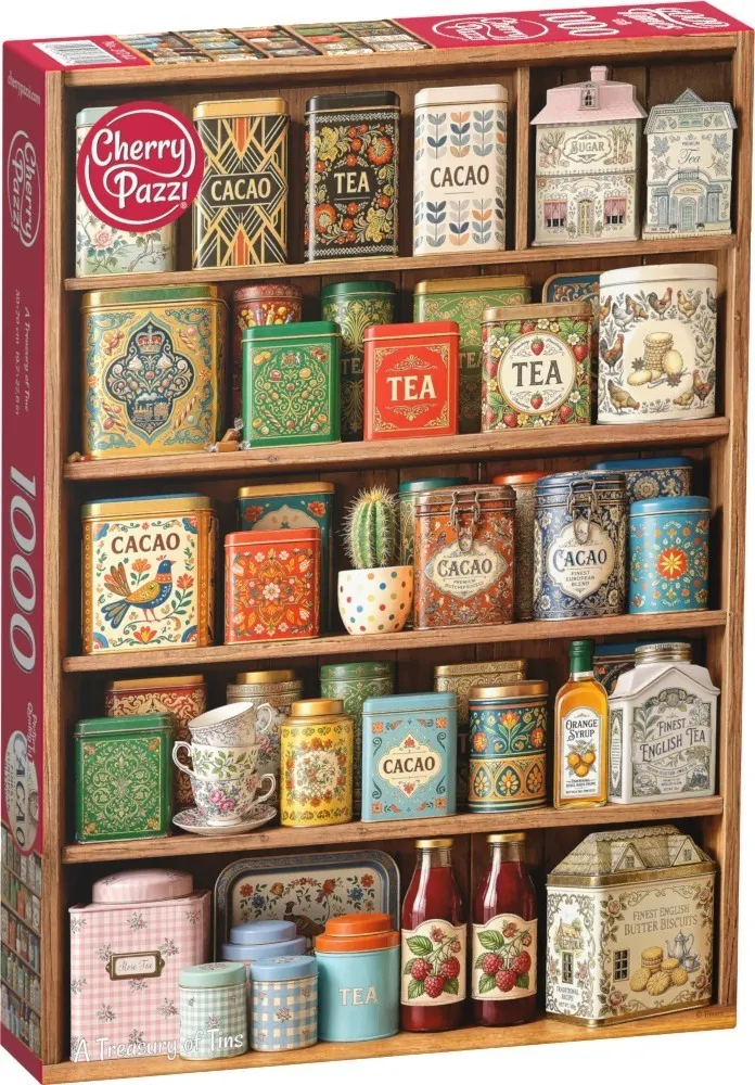 Puzzle 1000 CherryPazzi A Treasury of Tins 31742 5903728731742
