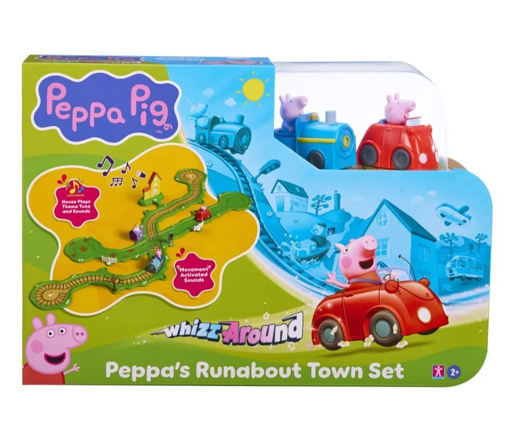Świnka Peppa- zestaw Miasteczko COP08346  5029736083465