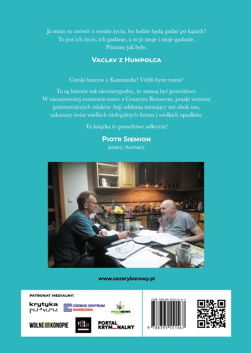 Jak Vaclav z Humpolca został królem haszyszu w Katmandu 9788395551567