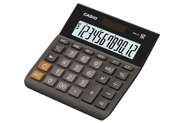 Kalkulator Casio MH-12BK-S  4971850091301