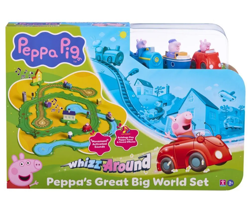 Świnka Peppa - zestaw Świat Peppy COP08347  5029736083472