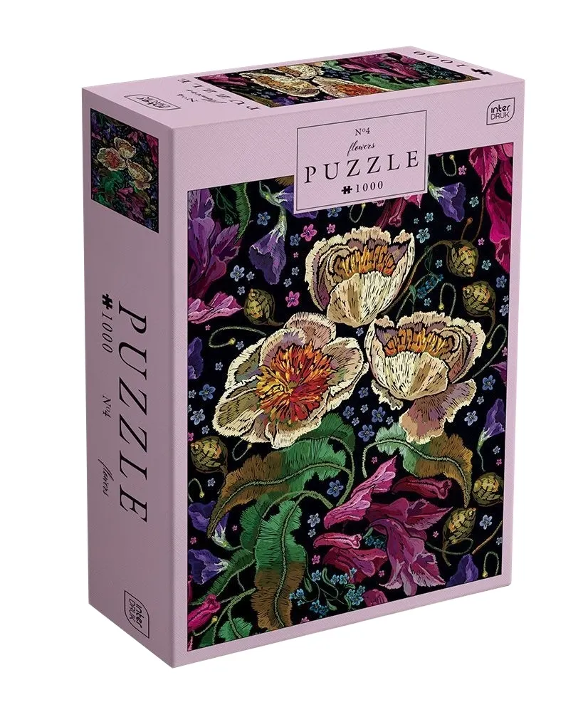 Interdruk, Puzzle 1000: Flowers 4 - Poppies  5902277367877
