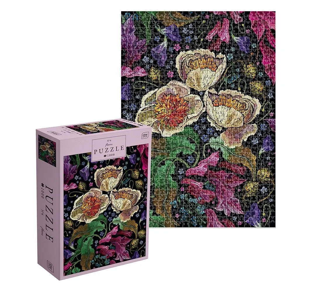 Interdruk, Puzzle 1000: Flowers 4 - Poppies 5902277367877