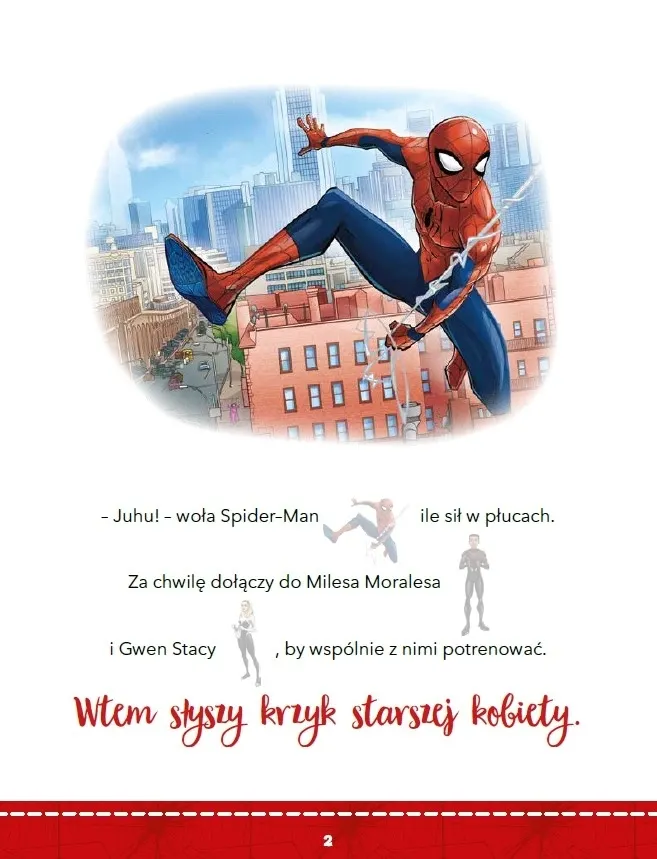 Czytanki naklejanki. Atak symbionta. Marvel Spider-Man 9788382620146