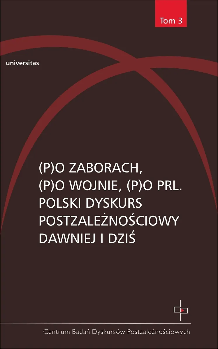 (P)o zaborach, (p)o wojnie, (p)o PRL. Polski dyskurs postzależnościowy dawniej i dziś 9788324219056