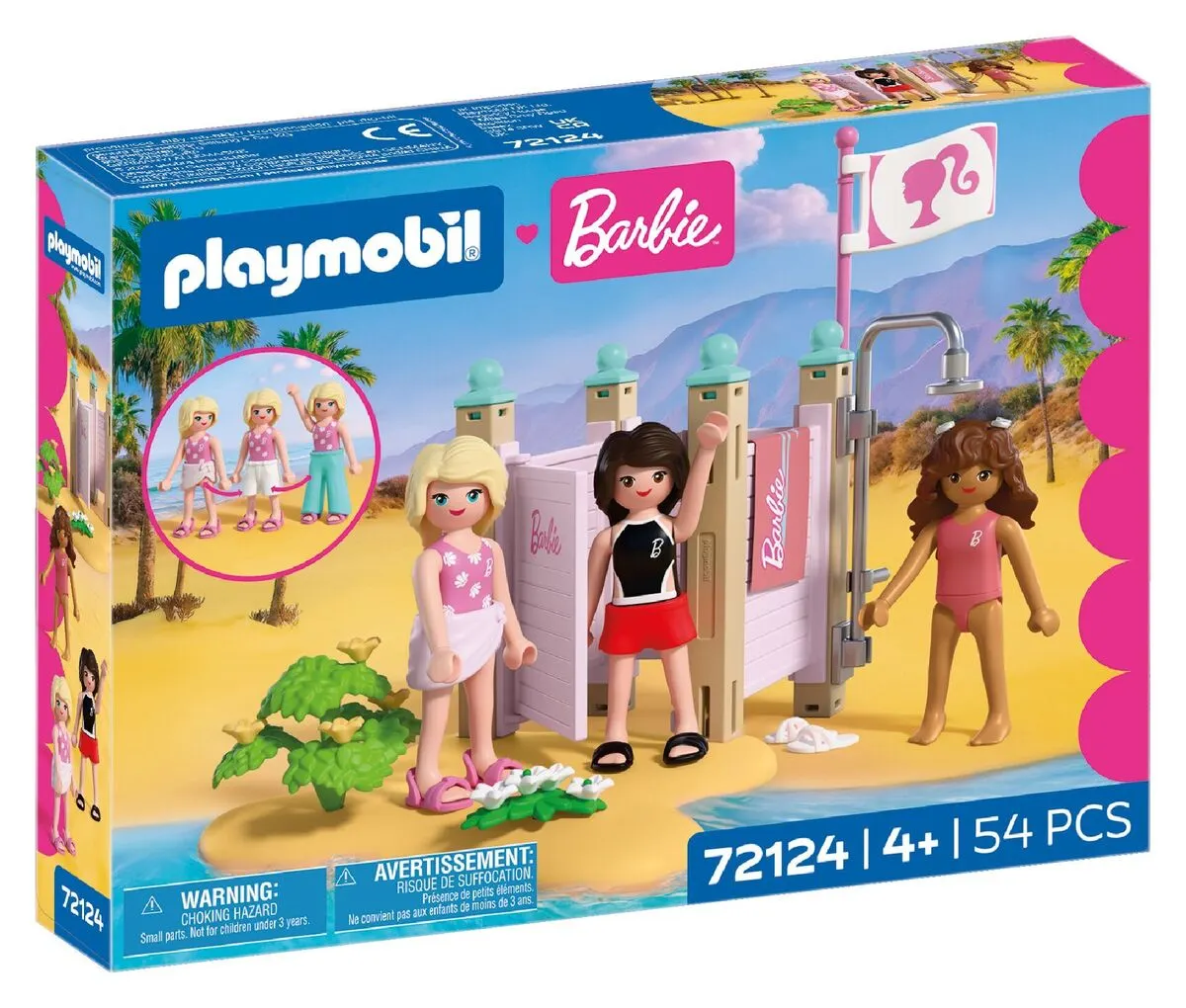 Playmobil PLAYMOBIL Barbie Stylizacje plażowe 72124  4008789721242