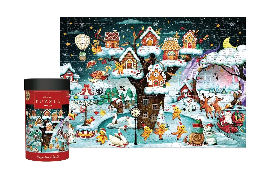 Puzzle 500 Christmas 4 - Gingerbread World 5902277396044