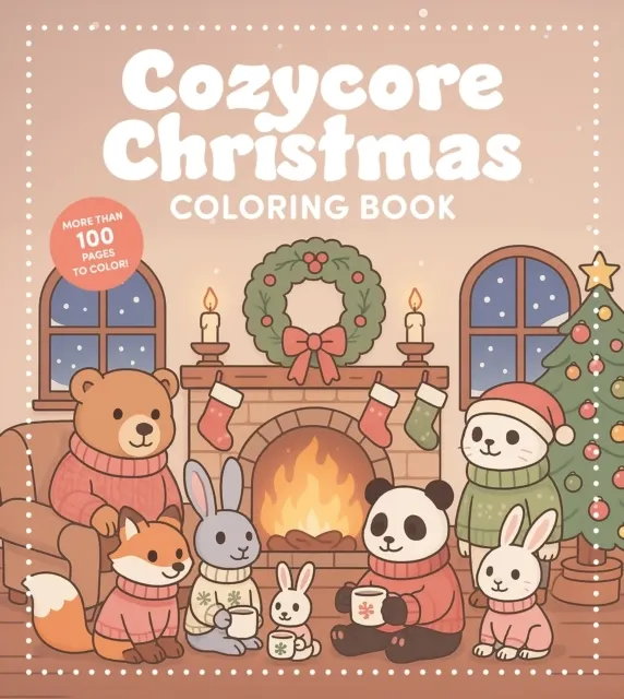 Cozycore Christmas Coloring Book  9780785847267