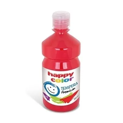 Farba tempera 500 ml - czerwona 5905130107184