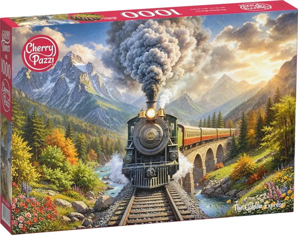 Puzzle 1000 CherryPazzi The Golden Express 31780  5903728731780