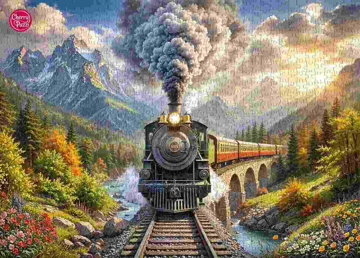 Puzzle 1000 CherryPazzi The Golden Express 31780 5903728731780