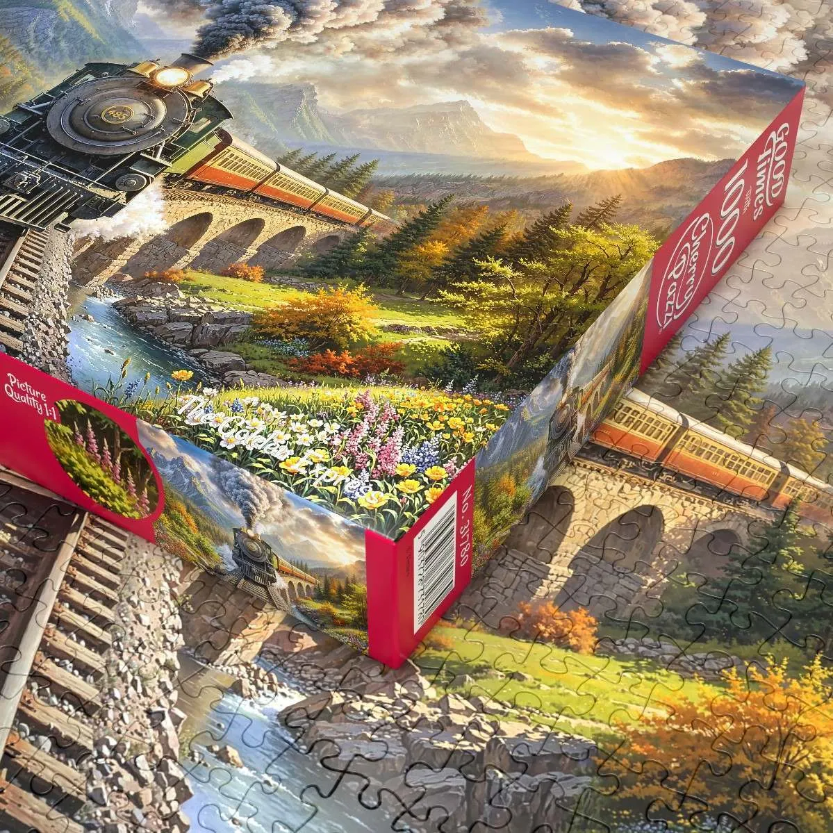 Puzzle 1000 CherryPazzi The Golden Express 31780 5903728731780
