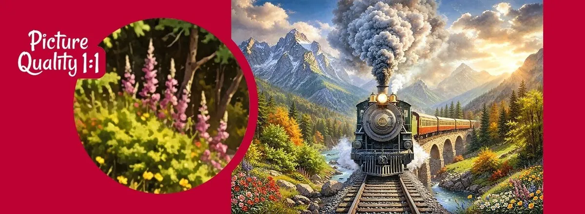 Puzzle 1000 CherryPazzi The Golden Express 31780 5903728731780