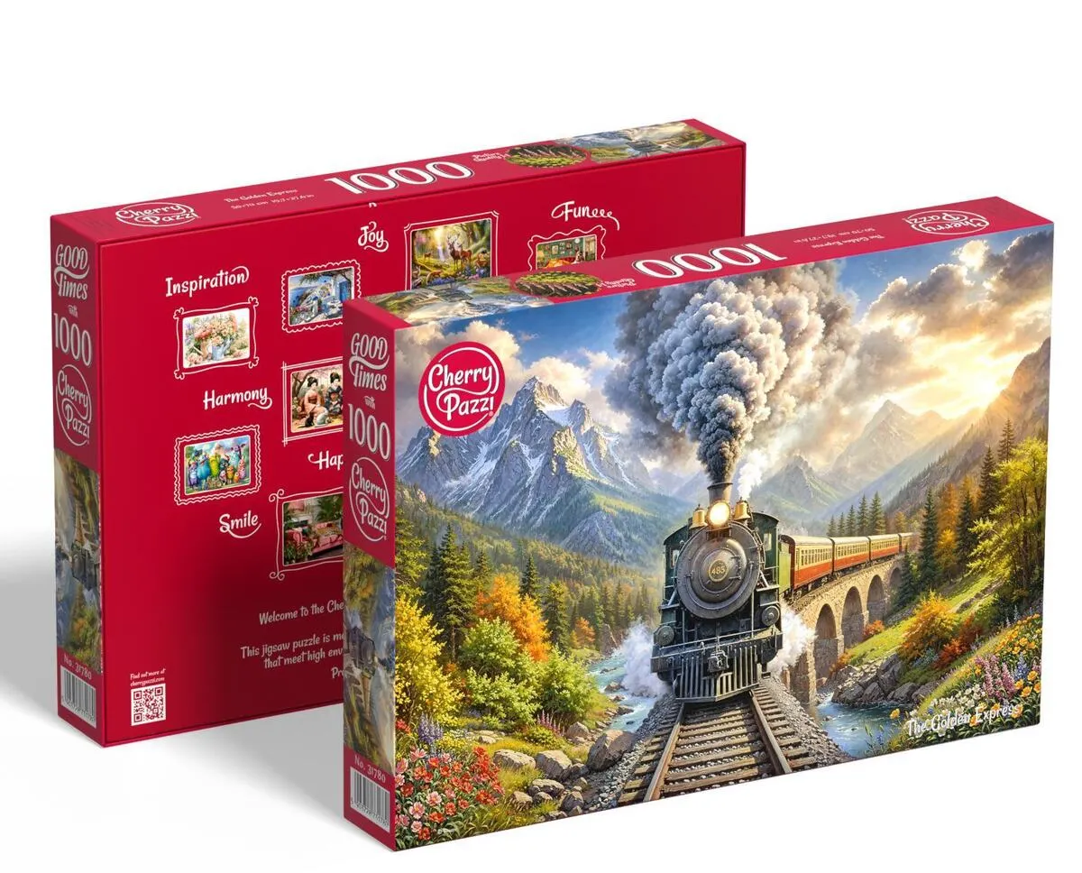 Puzzle 1000 CherryPazzi The Golden Express 31780 5903728731780