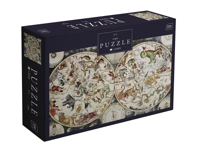 Interdruk, Puzzle 1000: Map 1 - Celestial Planisphere 5902277385406