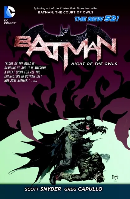 Batman Night of the Owls  9781401242527