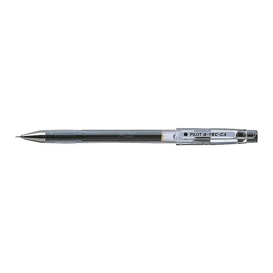 Cienkopis żelowy Pilot G-Tec-C4 Hi-Tecpoint - czarny (BL-GC4-B)  4902505139314