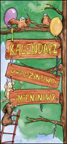 Kalendarz urodzinowo-imieninowy  5907502637633