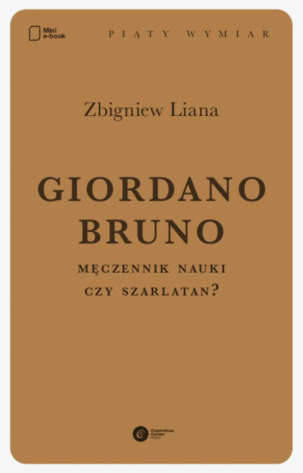 Okładka:Giordano Bruno. Męczennik nauki czy szarlatan? 