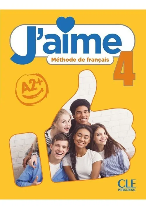 J'aime 4 podręcznik do francuskiego dla młodzieży A2+  9782090358988