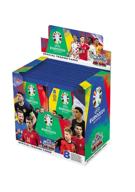 Euro 2024 Topps Cards saszetki z kartami 1 szt. mix 5053307067868