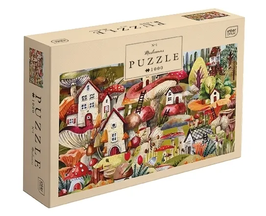 Puzzle 1000: Houses 1 - Mushrooms  5902277402004