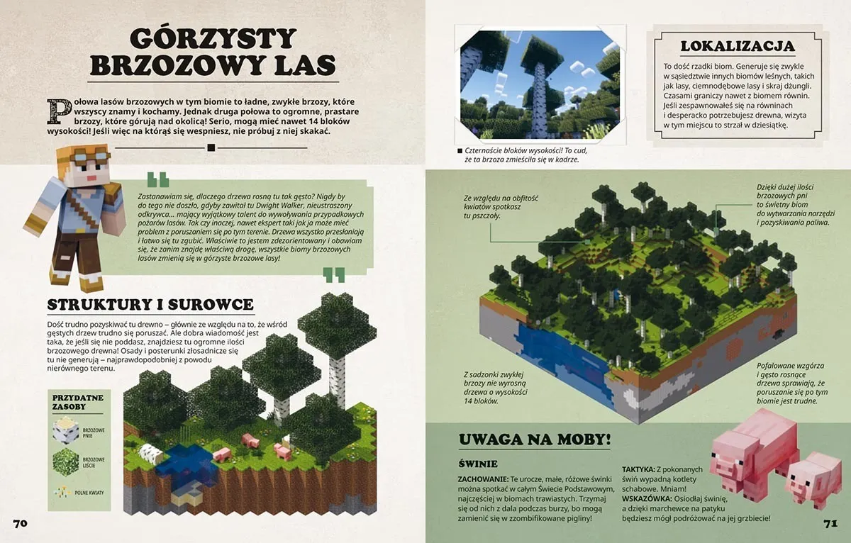 Minecraft. Świat biomów. Oficjalny przewodnik 9788329102360