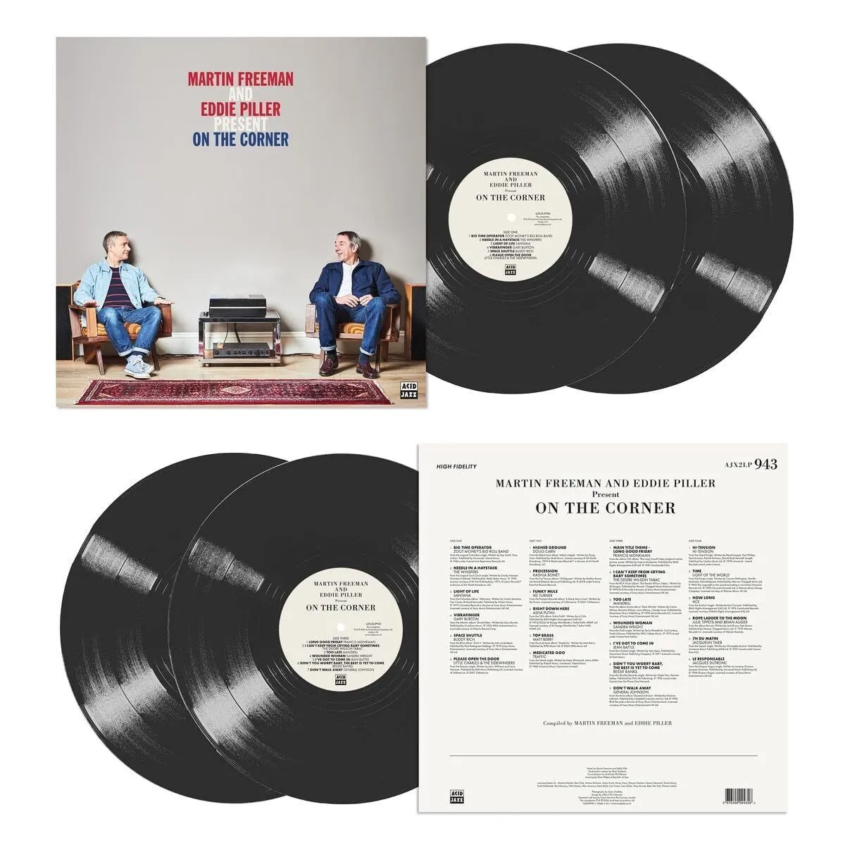 Martin Freeman And Eddie Piller Present On The Corner (2 Vinyl) 676499094358