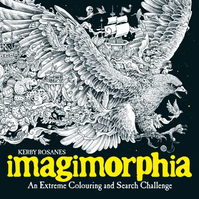 Imagimorphia (Kerby Rosanes Extreme Colouring)  9781910552148