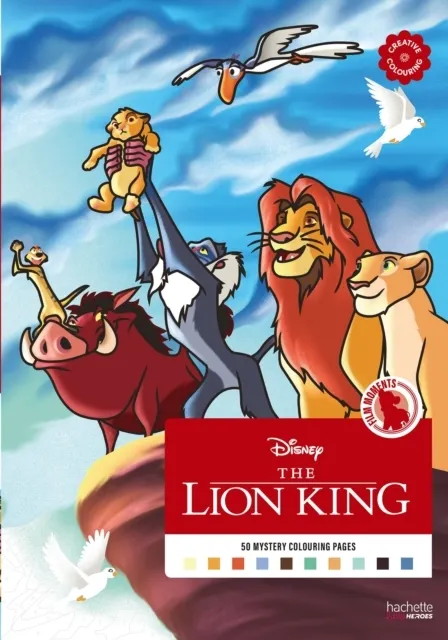 Mystery Colouring - Film Moments: The Lion King  9782017378389
