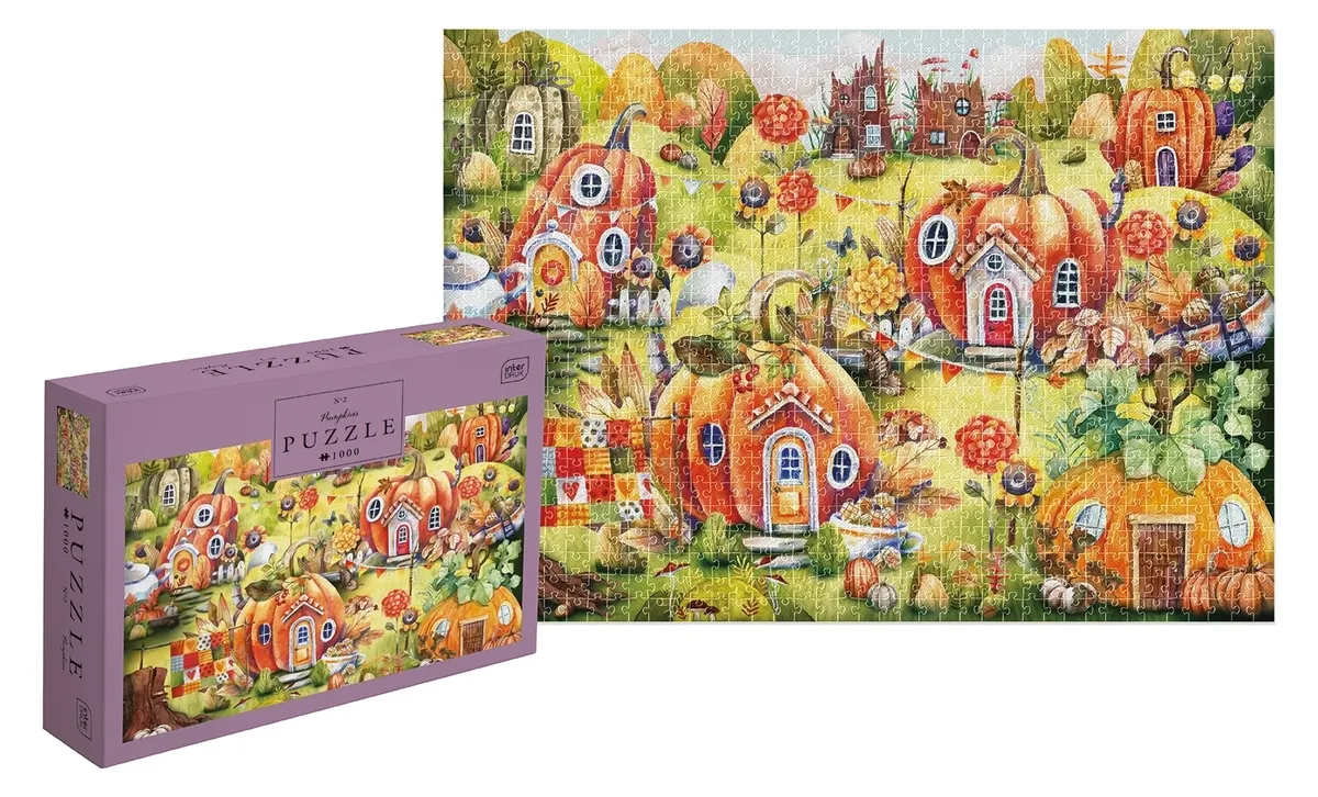Puzzle 1000: Houses 2 - Pumpkins 5902277402028
