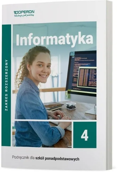 Informatyka 4 Podręcznik Zakres rozszerzony  9788381972451