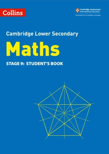 Lower Secondary Maths Student's Book: Stage 9  9780008378554