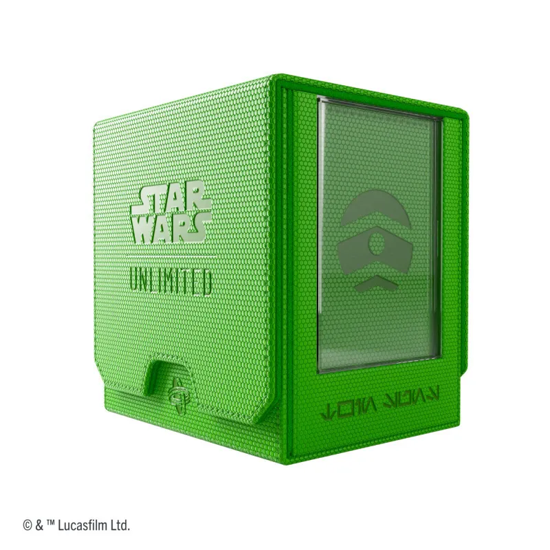 Gamegenic: Star Wars Unlimited Card Game - Pudełko na karty i żeton - Green  4251715417560